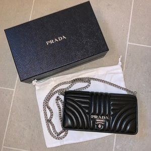 NWT Prada Diagramme Mini Bag